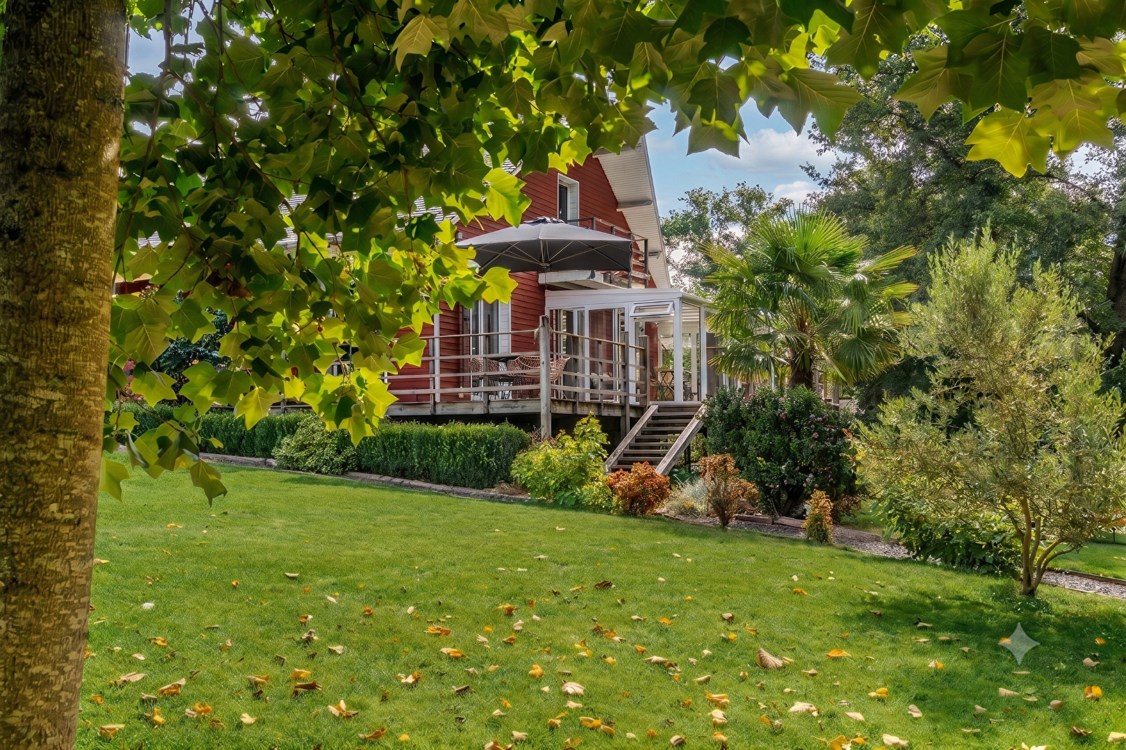 Maison ossature bois d'exception dans son écrin naturel
