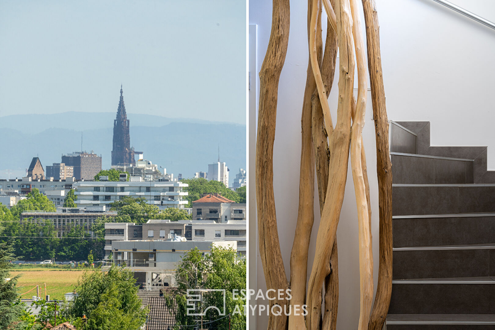 Photo Maison contemporaine sur les hauteurs avec vue Cathédrale image 5/6