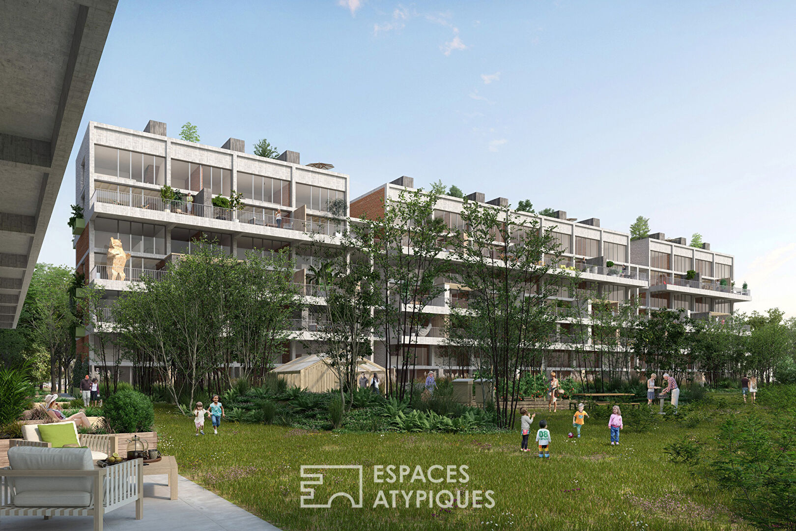 Photo Loft avec terrasse quartier Fonderie image 3/5