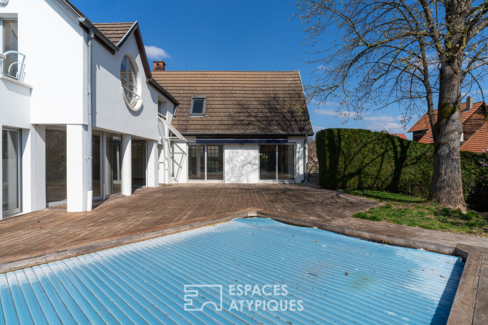Photo Maison d'architecte et sa piscine à la Robertsau image 5/6