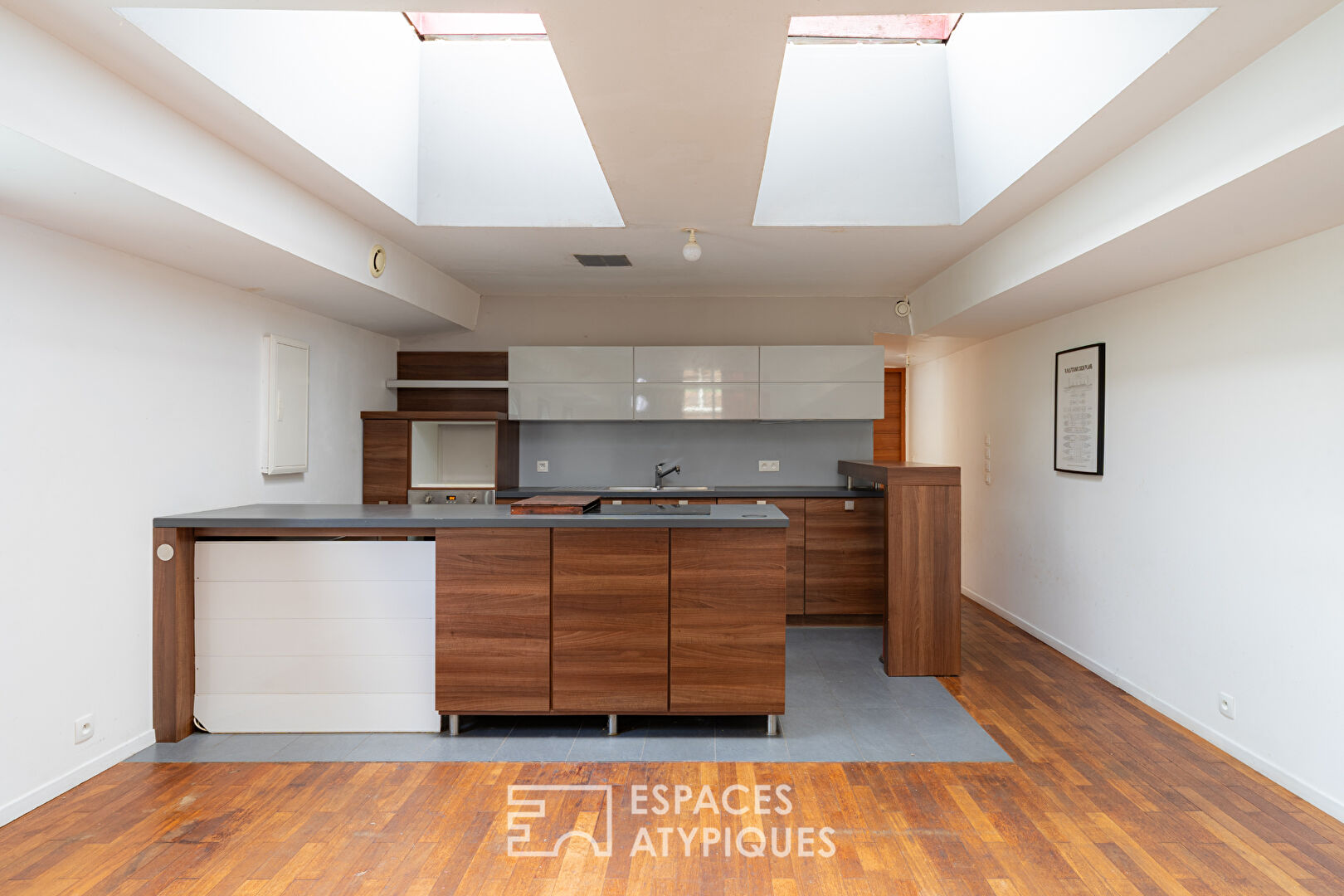 Photo Péniche Freycinet et sa terrasse plein ciel image 4/6