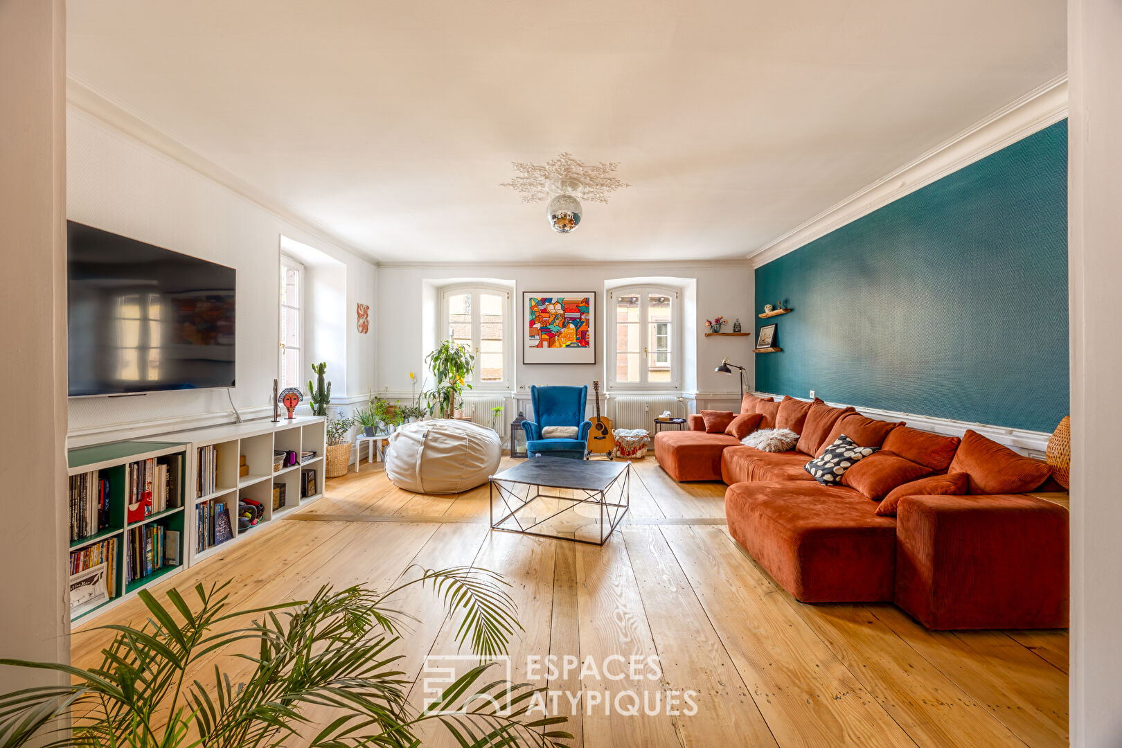 Appartement style haussmannien en coeur de ville