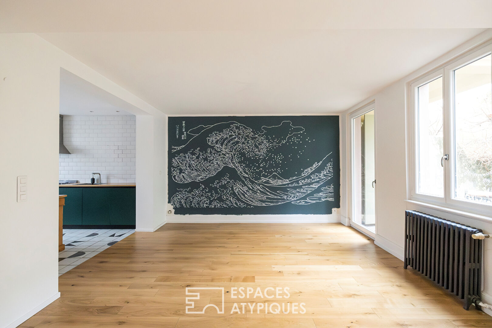 Maison de ville rénovée et sa terrasse à l'abri des regards