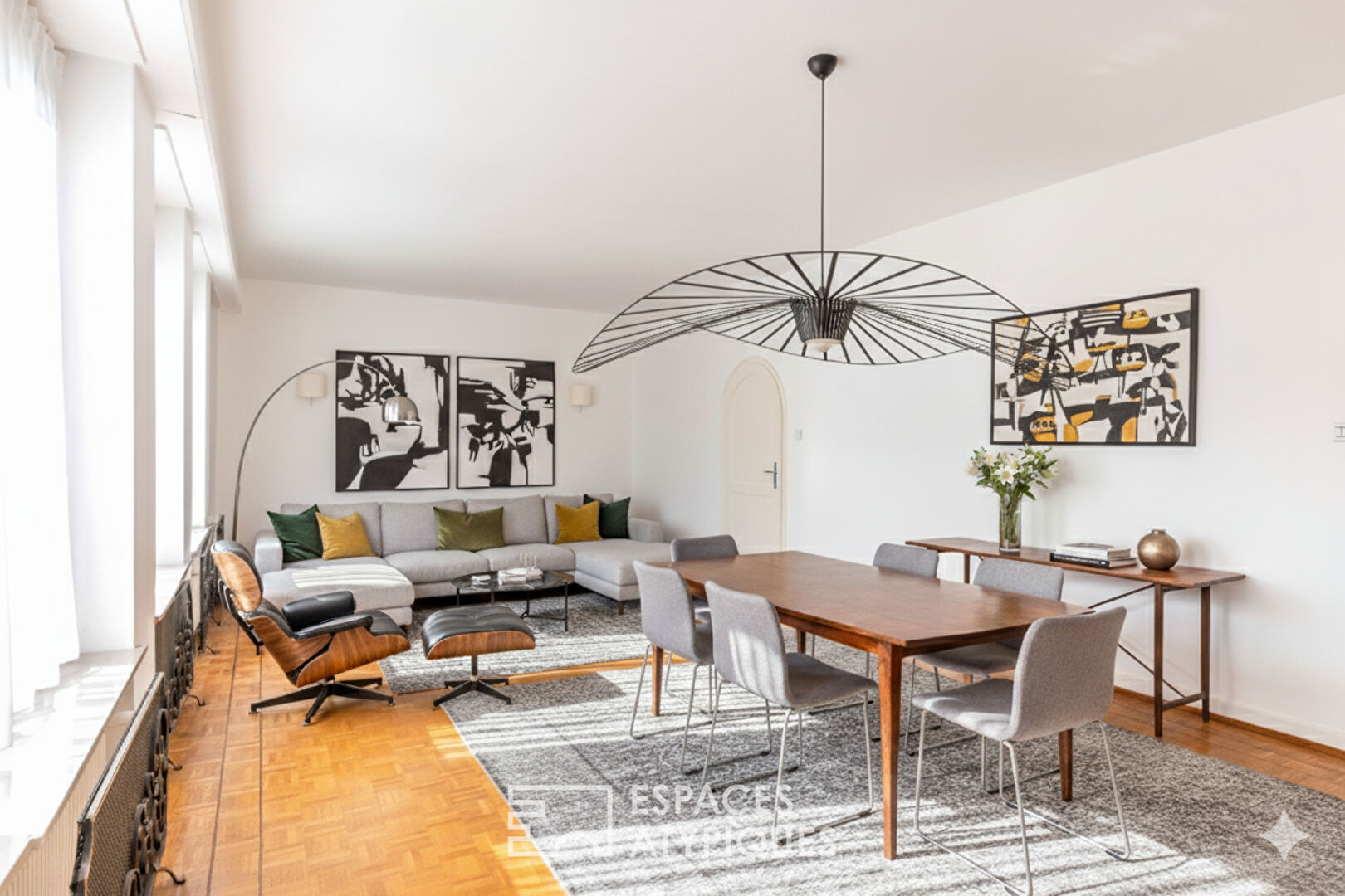 Maison des années 60 dans le quartier des villas