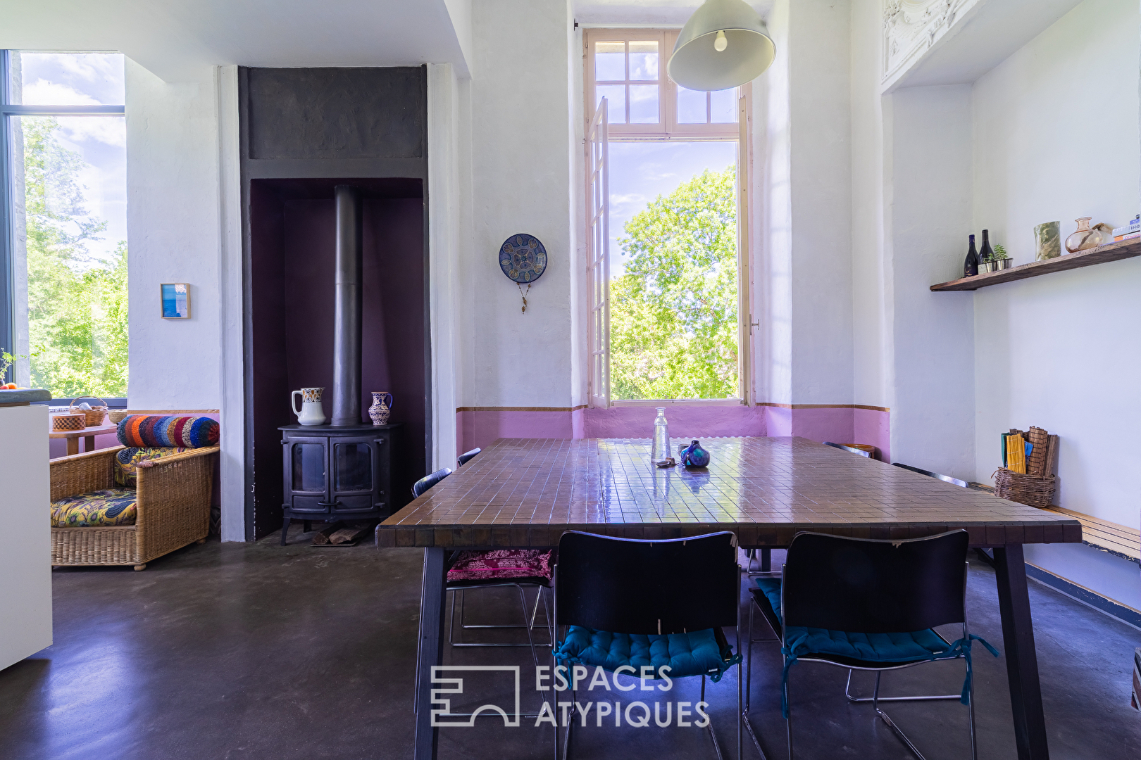 Maison de maître du XVIIIe siècle avec accès privé à la rivière