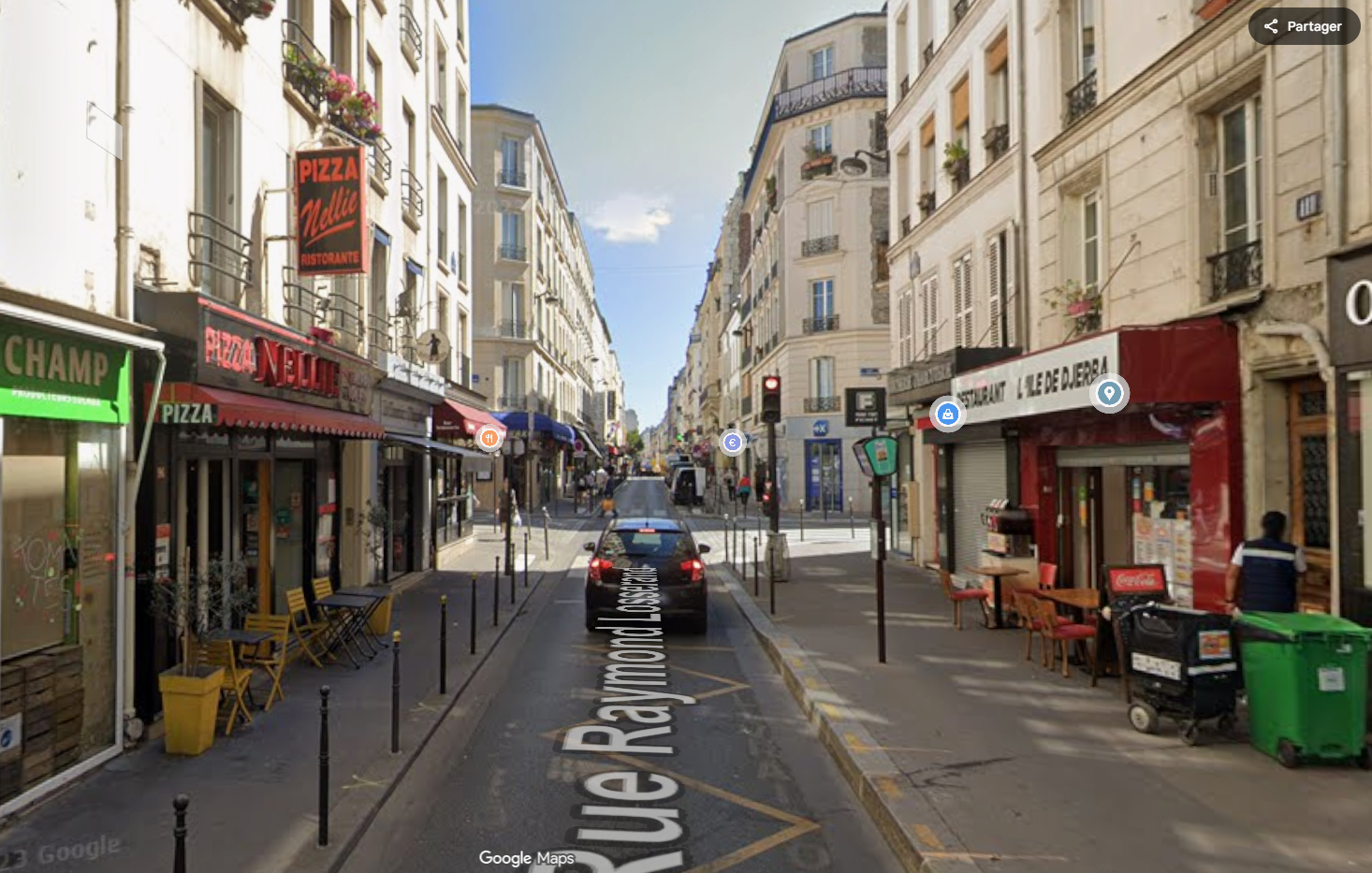 Local commercial de 87,2 m² Paris 14 Rue Raymond Losserand