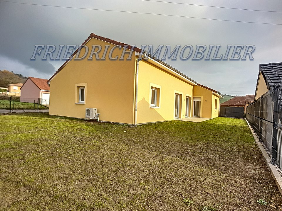 PAVILLON NEUF DE PLAIN-PIED Type F4  - LIGNY EN BARROIS