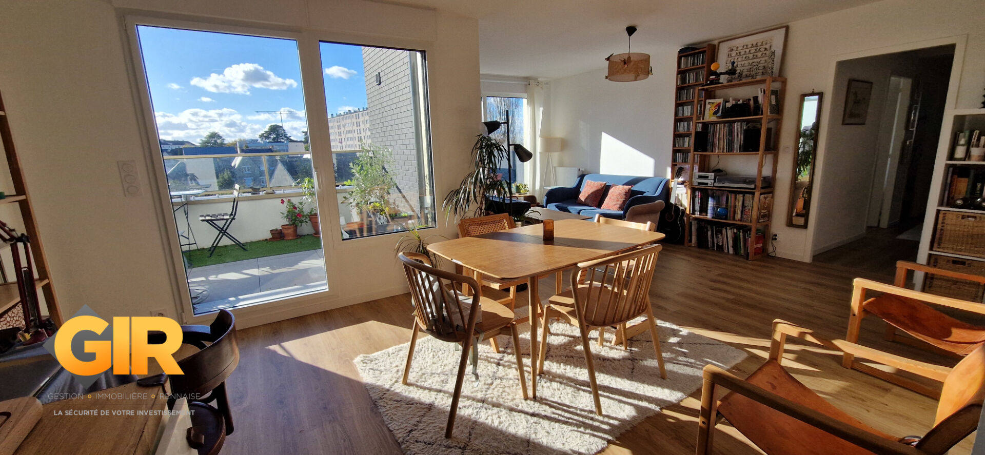 Photo Appartement Rennes quartier rue de Fougères 4 pièce(s) 87.78 m2 image 1/6