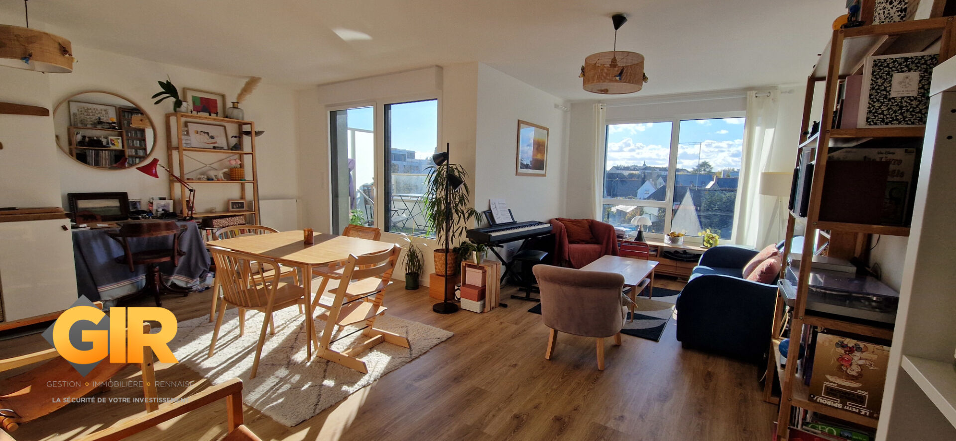 Photo Appartement Rennes quartier rue de Fougères 4 pièce(s) 87.78 m2 image 2/6