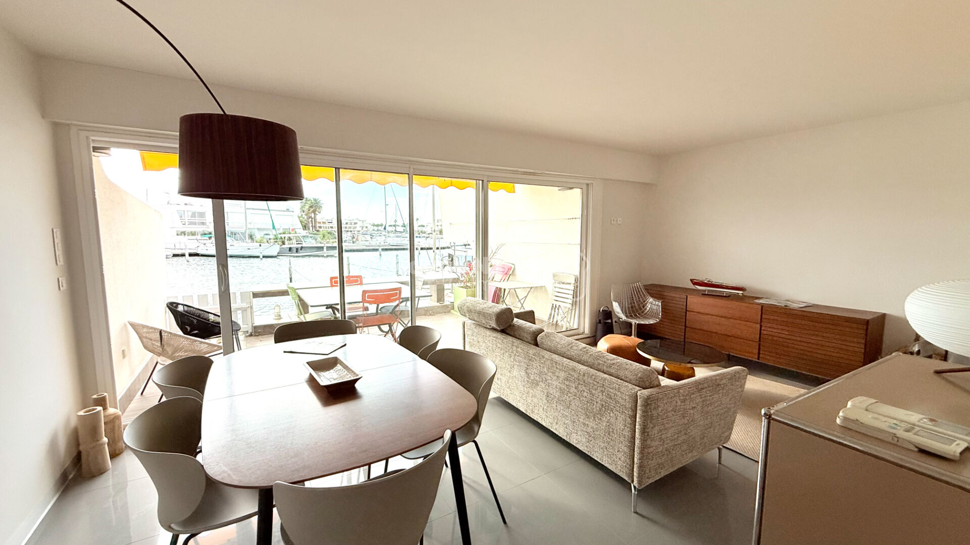 Photo Marina P3 rez-de-chaussée accès direct quai et abri voiture image 3/6