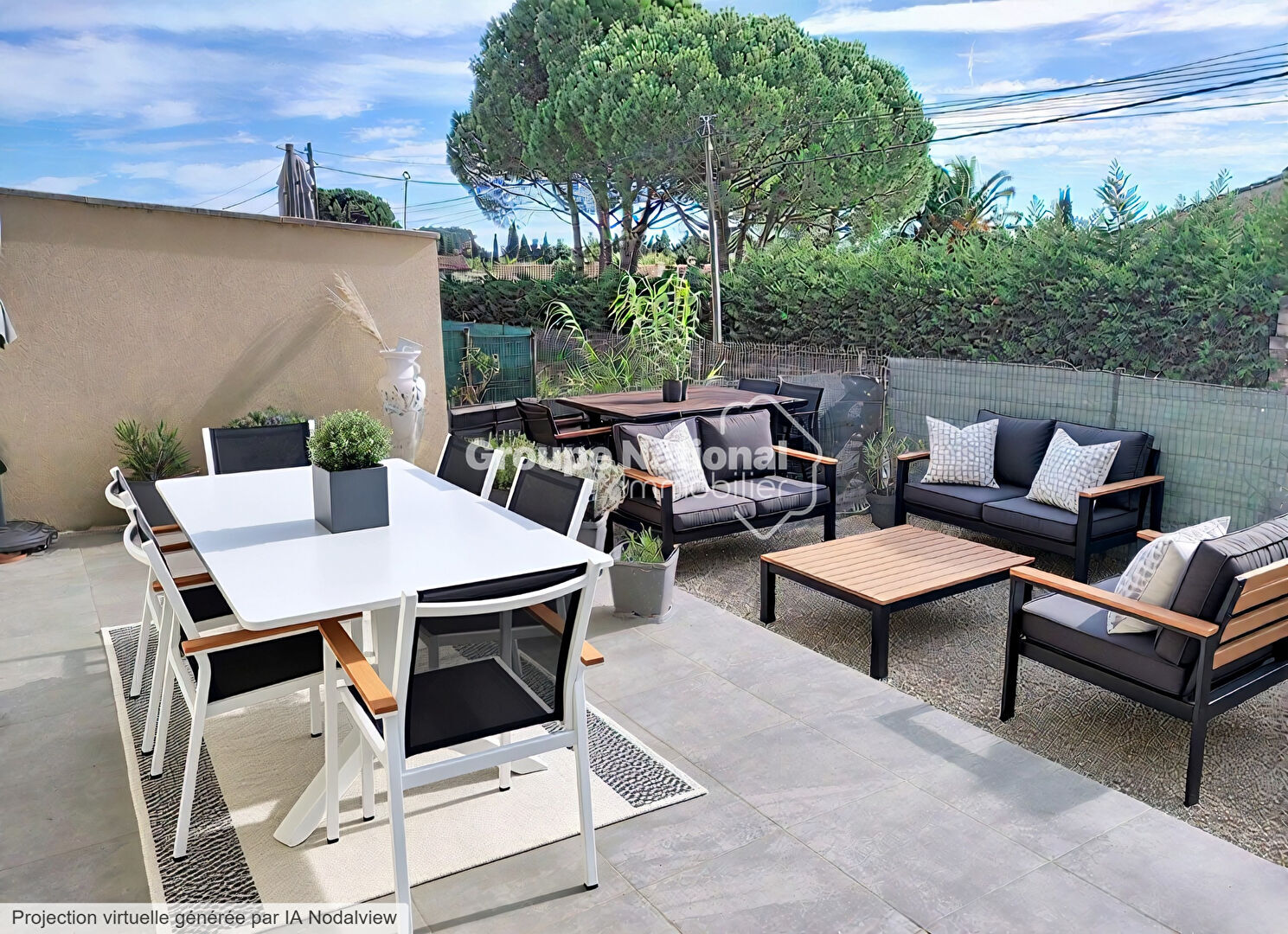 PIOLENC PROCHE CENTRE VILLAGE - EXCLUSIVITE -VILLA TYPE T4- 3 CHAMBRES - GARAGE
