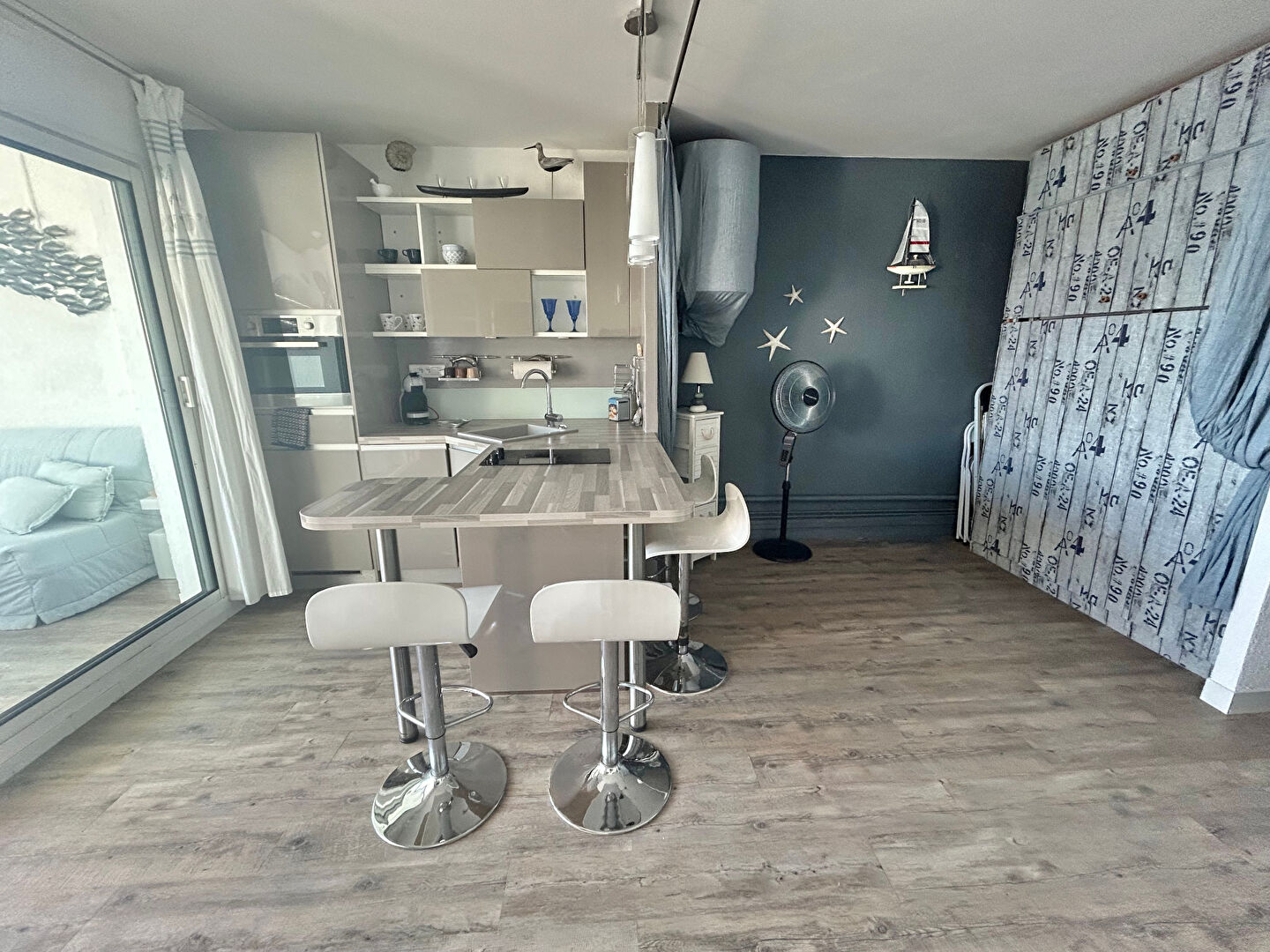 Photo A vendre studio/T2 avec vue mer dans une résidence EN FRONT DE MER à Carry-Le-Rouet image 6/6