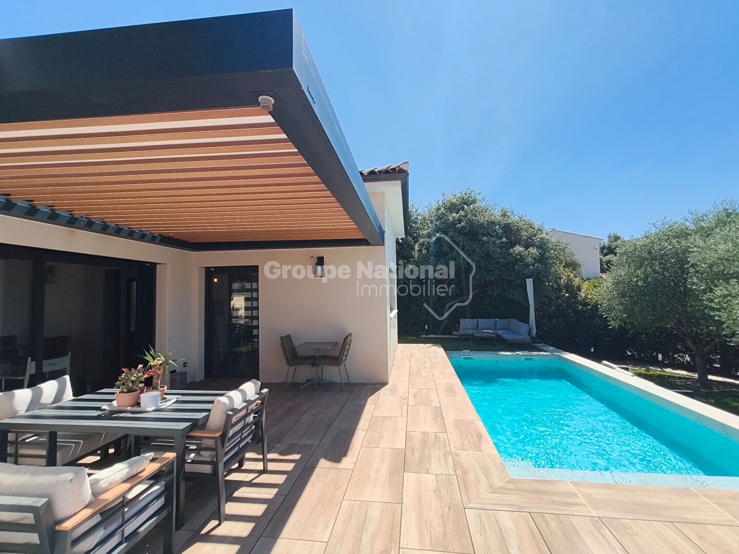 Villa contemporaine de plain-pied