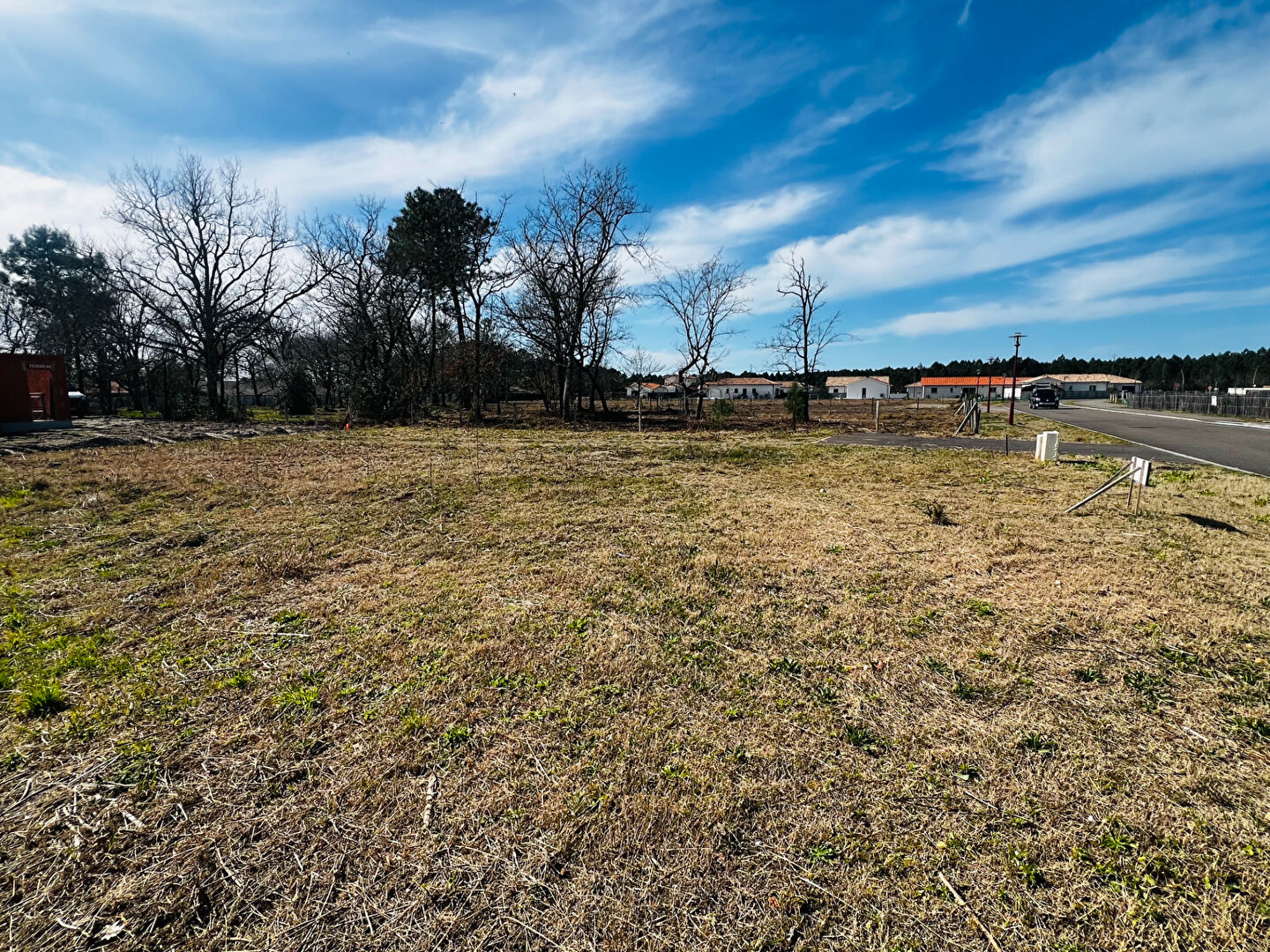 Photo Terrain Parentis En Born 528 m2 Viabilisé image 3/3