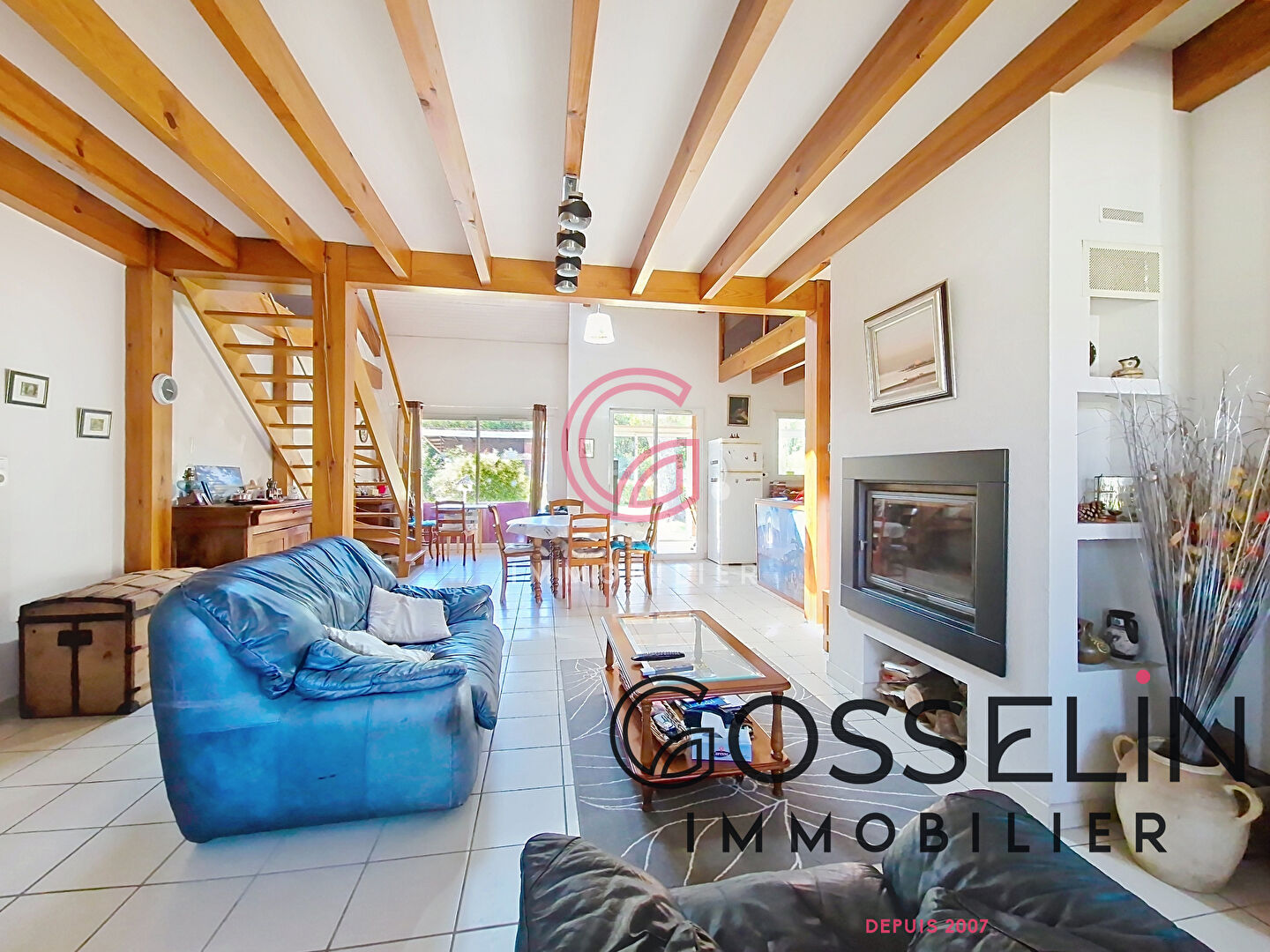 Photo Maison Biscarrosse proche canal 5 pièce(s) 121 m2 image 2/6