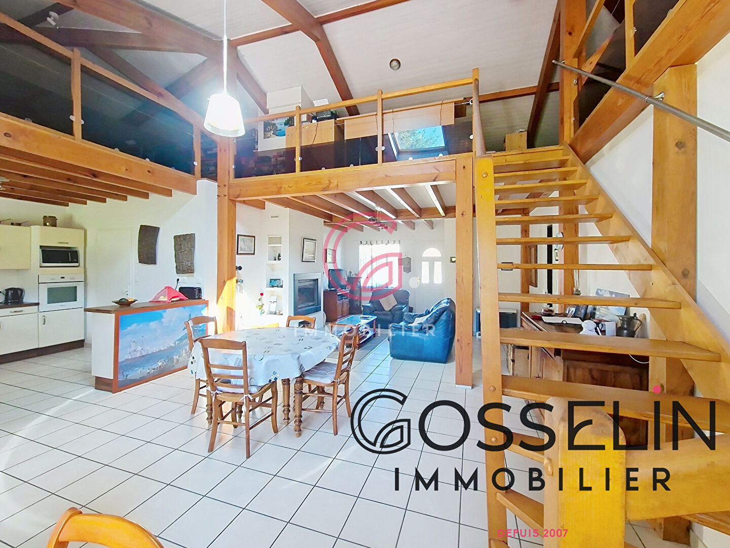 Photo Maison Biscarrosse proche canal 5 pièce(s) 121 m2 image 4/6