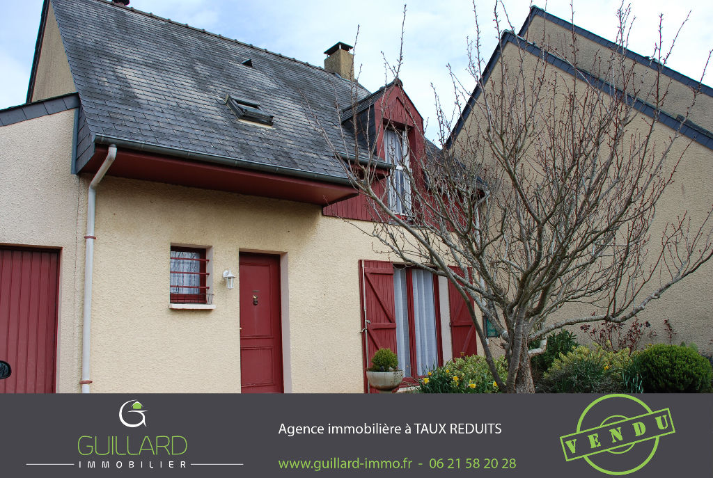 Maison  5 pièces, terrain 483m² - RENNES La Bellangerais