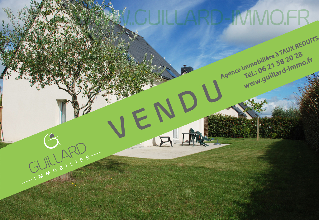 Maison non mitoyenne- 4 chambres dont une au rdc - terrain de 580m²