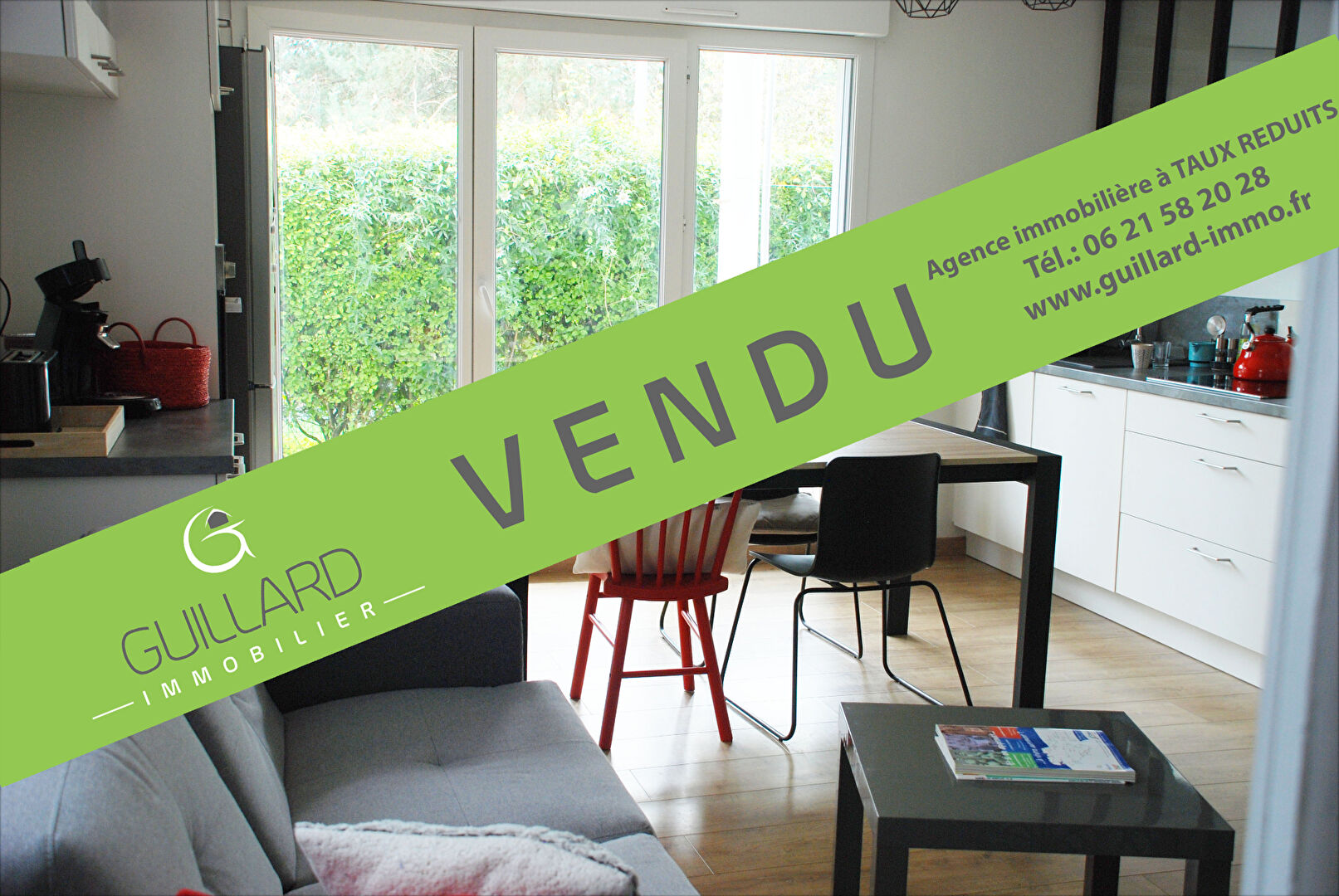 RENNES Landry- Appartement 61m²- 2 chambres et un bureau - terrasse et jardinet