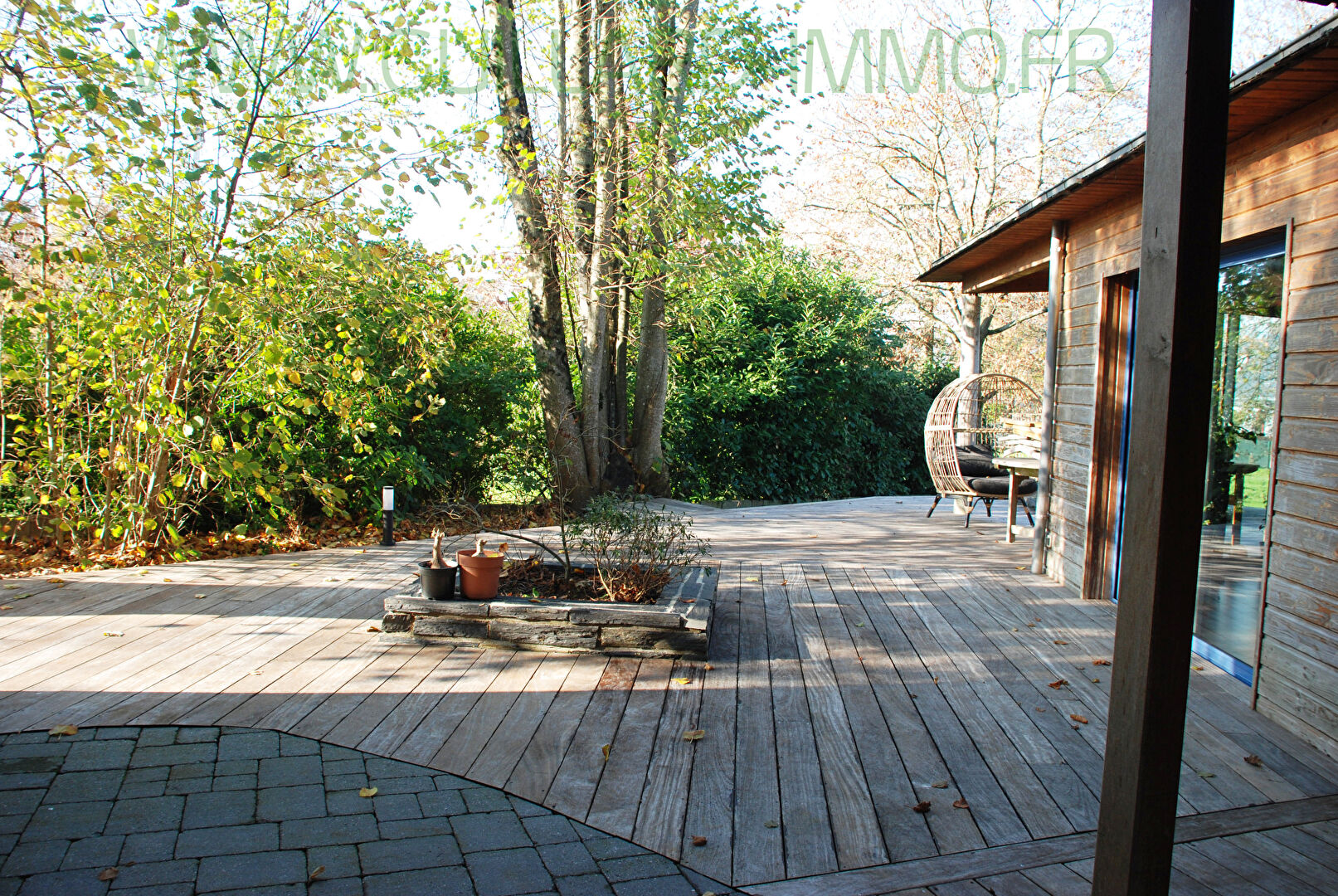 Photo Maison d'architecte - 5 mn Chateaugiron - 4 chambres - 1 338 m² terrain image 3/6