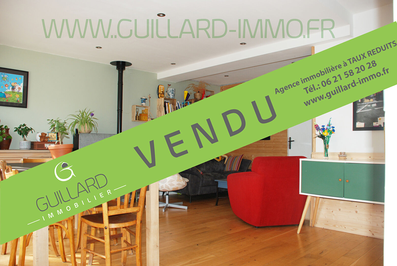 Maison non mitoyenne 5 chambres dont une au RDC et un bureau