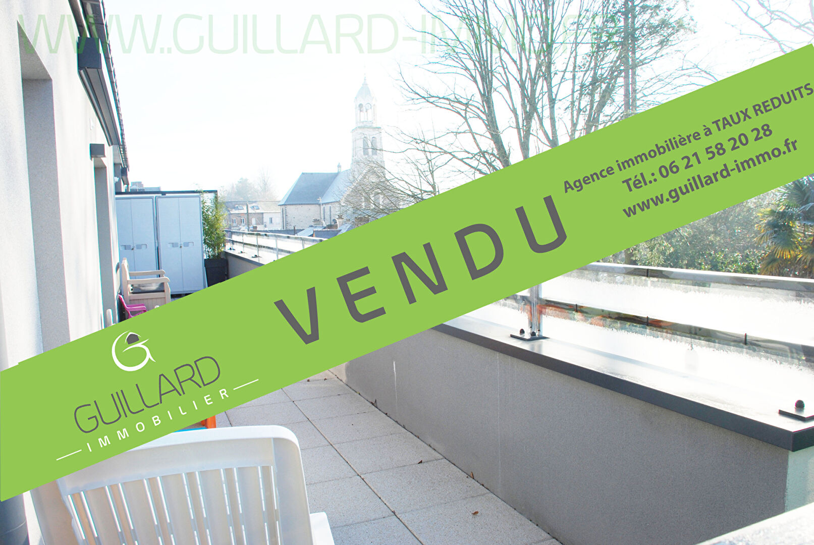 Vern sur Seiche appartement T4 terrasse garage