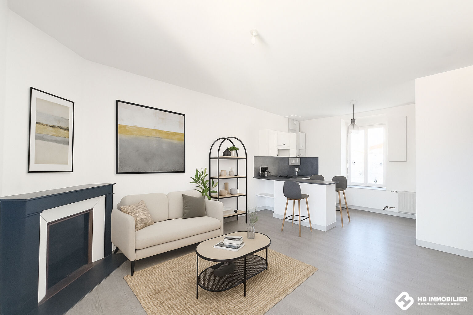 Appartement Roanne 2 pièces 44.22 m2