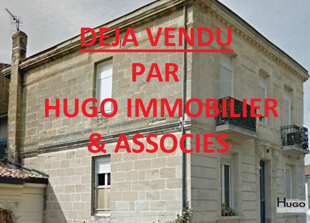 Photo DÉJÀ VENDU PAR HUGO IMMOBILIER & ASSOCIES !!! BORDEAUX BASTIDE - IMMEUBLE DE RAPPORT 250M² 6 LOTS LOUES 30K/AN image 1/6