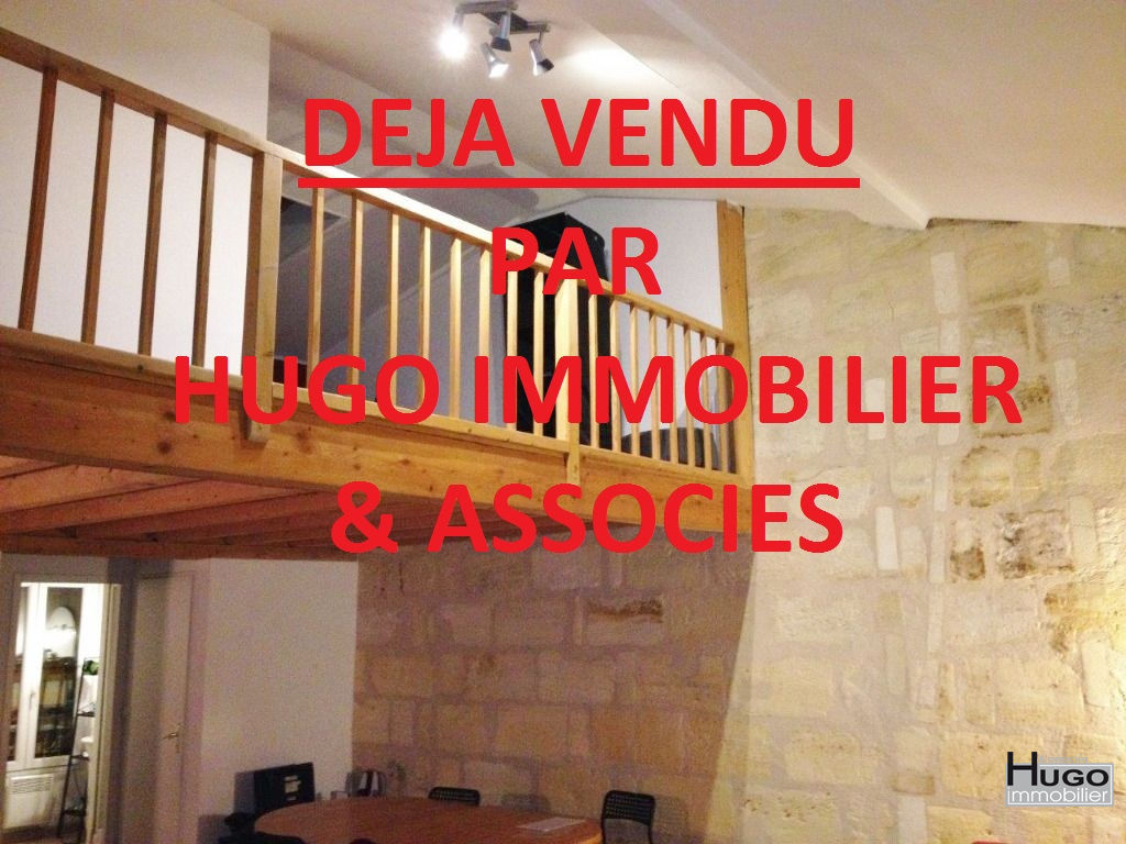 DÉJÀ VENDU PAR HUGO IMMOBILIER & ASSOCIES !!! BORDEAUX PROCHE SAINT JEAN - IMMEUBLE RENOVE 4 LOTS LOUES 25000NET/AN