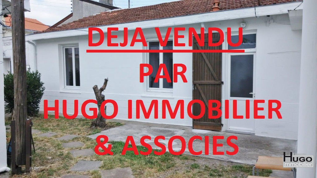 DÉJÀ VENDU PAR HUGO IMMOBILIER & ASSOCIES !!! EXCLUSIVITE ! BORDEAUX PESSAC - HAUT-BRION / LA MEDOQUINE. IMMEUBLE  6 LOTS 234M² + COUR 110M² REVENU LOCATIF 37000NET/AN.