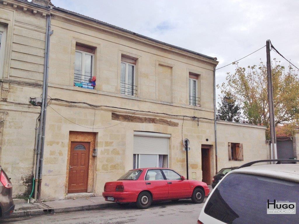 DÉJÀ VENDU PAR HUGO IMMOBILIER & ASSOCIES !!! BORDEAUX - PONT CHABAN DELMAS - CITE DU VIN - IMMEUBLE DE RAPPORT 15 LOGEMENTS 500M² - REVENU LOCATIF 92.000/AN.