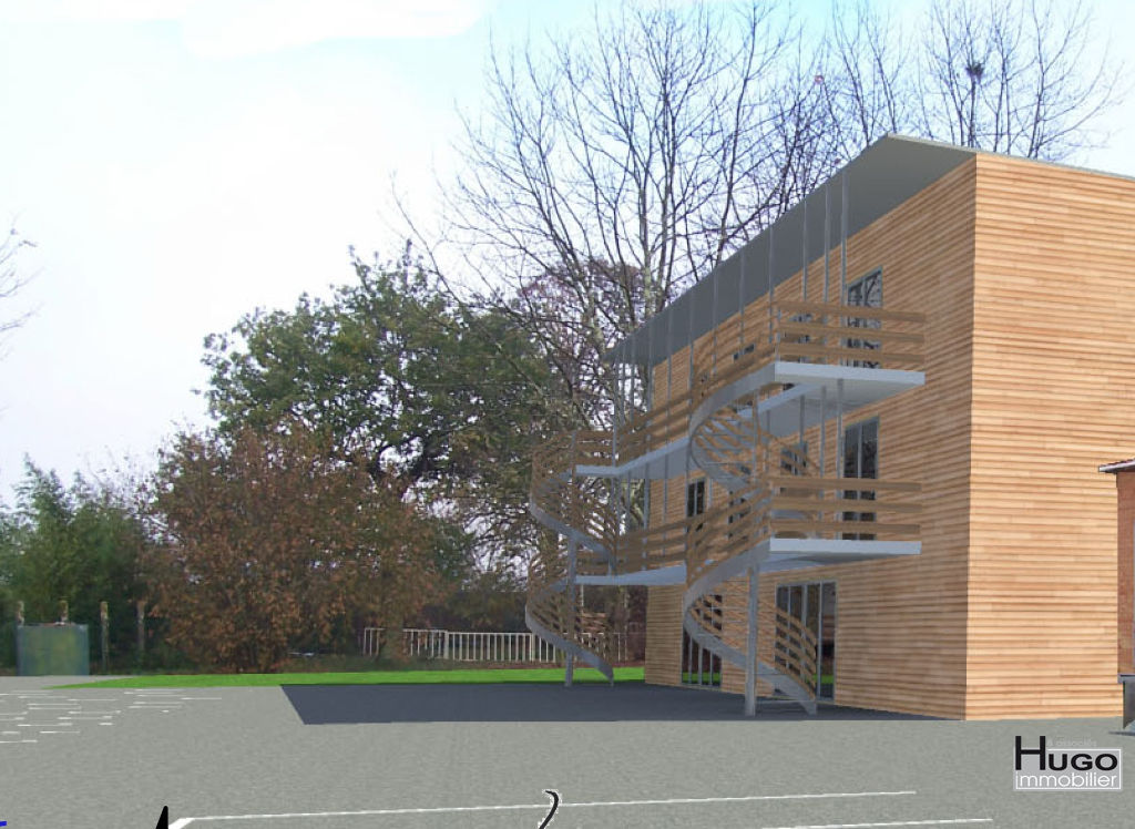 Photo DÉJÀ VENDU PAR HUGO IMMOBILIER & ASSOCIES !!!  MÉRIGNAC- BEUTRE- ROCADE SORTIE 11 / 12- TERRAIN COMMERCIAL DE 3000M² AVEC PC VALIDÉ = 1235M² DE COMMERCES-BUREAUX + 30 PARKINGS ! image 2/4