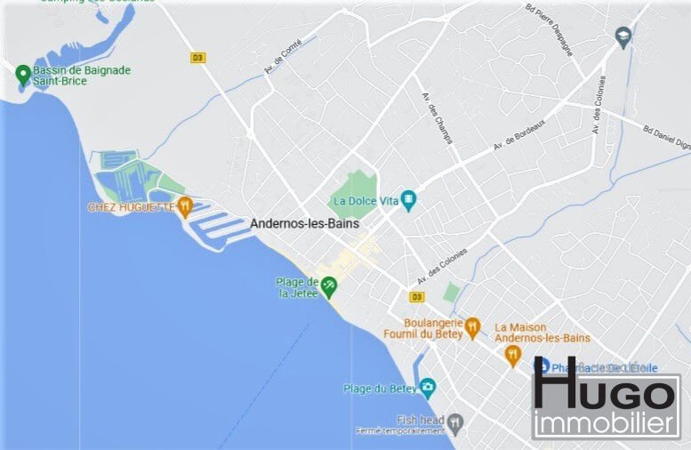 Photo DÉJÀ VENDU PAR L'AGENCE !!!  ANDERNOS CENTRE- BVD DE LA RÉPUBLIQUE- LOCAL COMMERCIAL LOUE + 3 PARKINGS ! image 2/4