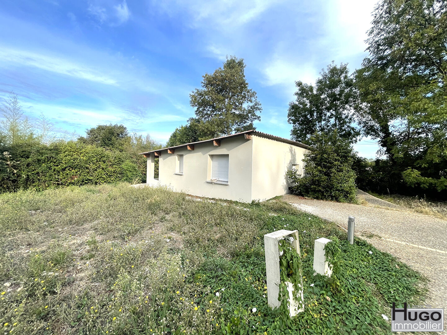 Photo DÉJÀ VENDU PAR L'AGENCE !!!  EXCLUSIVITÉ !!! CAMBLANES- BORD DE R.D. 10- GARAGE-ATELIER DE 65M² SUR UN TERRAIN DE 560M² ! image 2/6