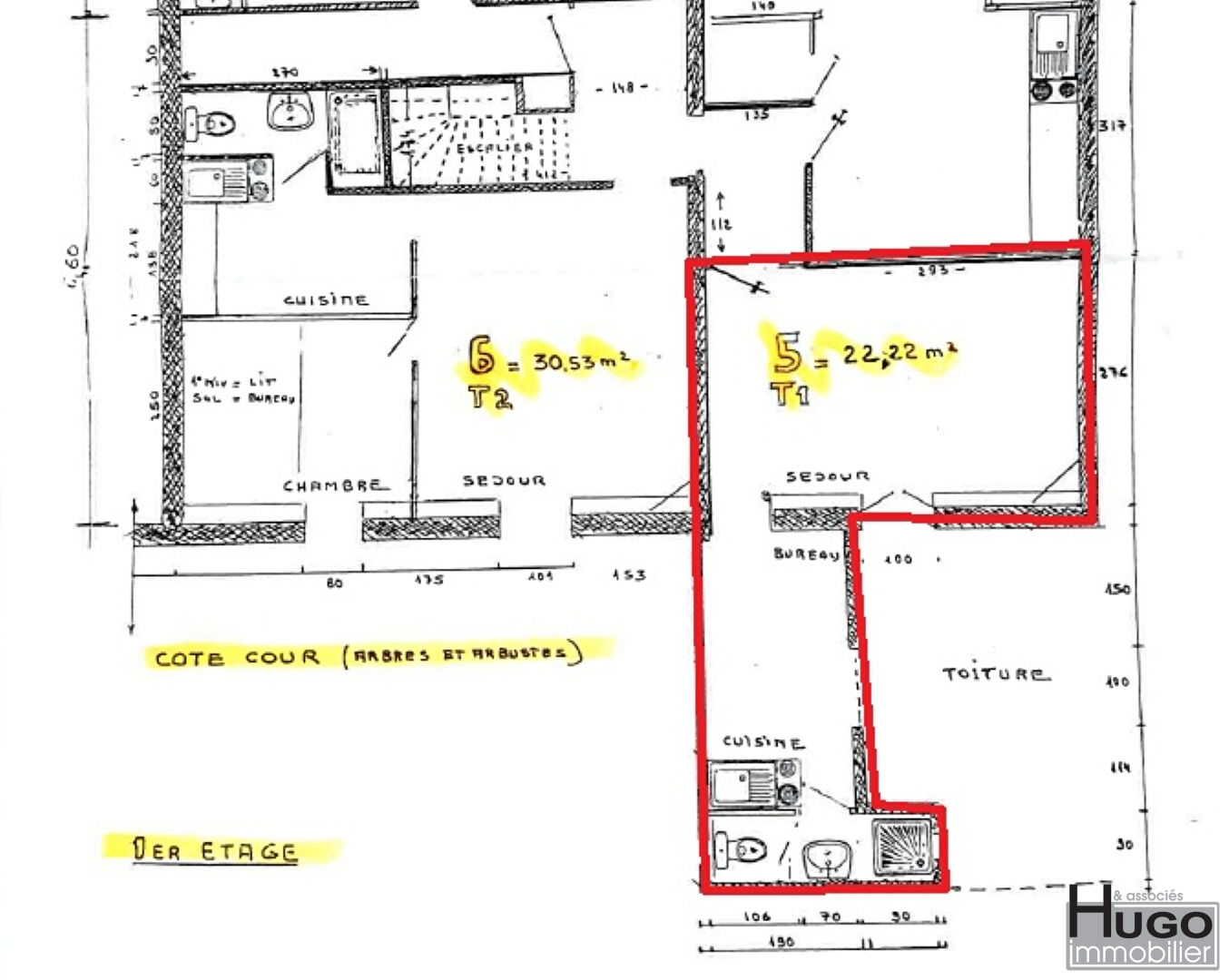 Photo OFFRE D'ACHAT ACCEPTÉE !!! EXCLUSIVITÉ !!! BORDEAUX ORNANO - TRAM A: HÔTEL DE POLICE- APPARTEMENT A RÉNOVER ! image 5/6