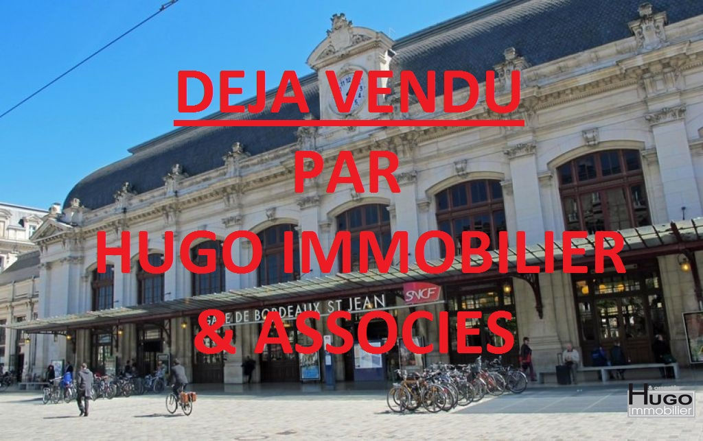 Photo !!! VENDU PAR HUGO IMMOBILIER & ASSOCIES !!! BORDEAUX SAINT JEAN - IMMEUBLE 2 LOTS image 1/3