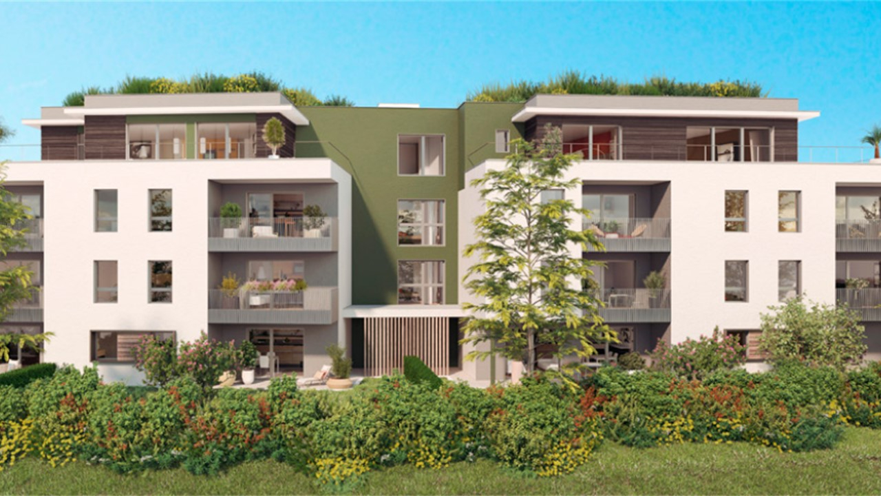 Appartement T3 de 66.49 m² - au 1er étage - Epagny Metz-Tessy