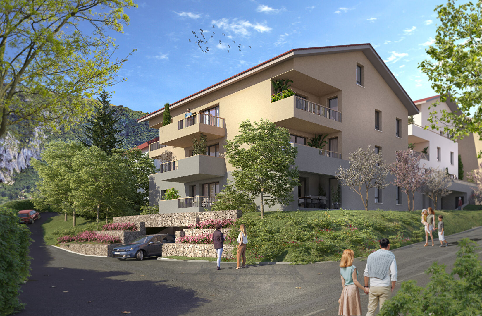 Appartement T5 duplex de 122.24 m² en attique - Collonges Sous Salève