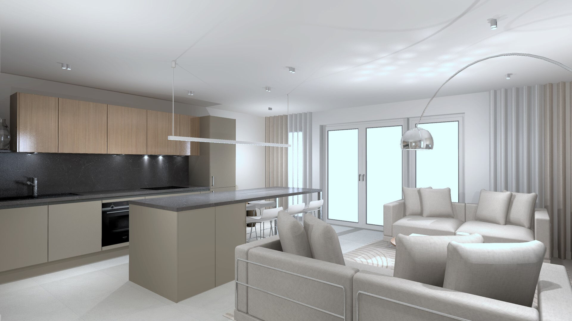 Photo Appartement T5 duplex de 122.24 m² en attique - Collonges Sous Salève image 3/6