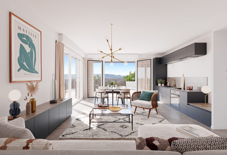 Photo Appartement T3 de 64.53 m² au 3ème étage - Thonon Les Bains image 4/5