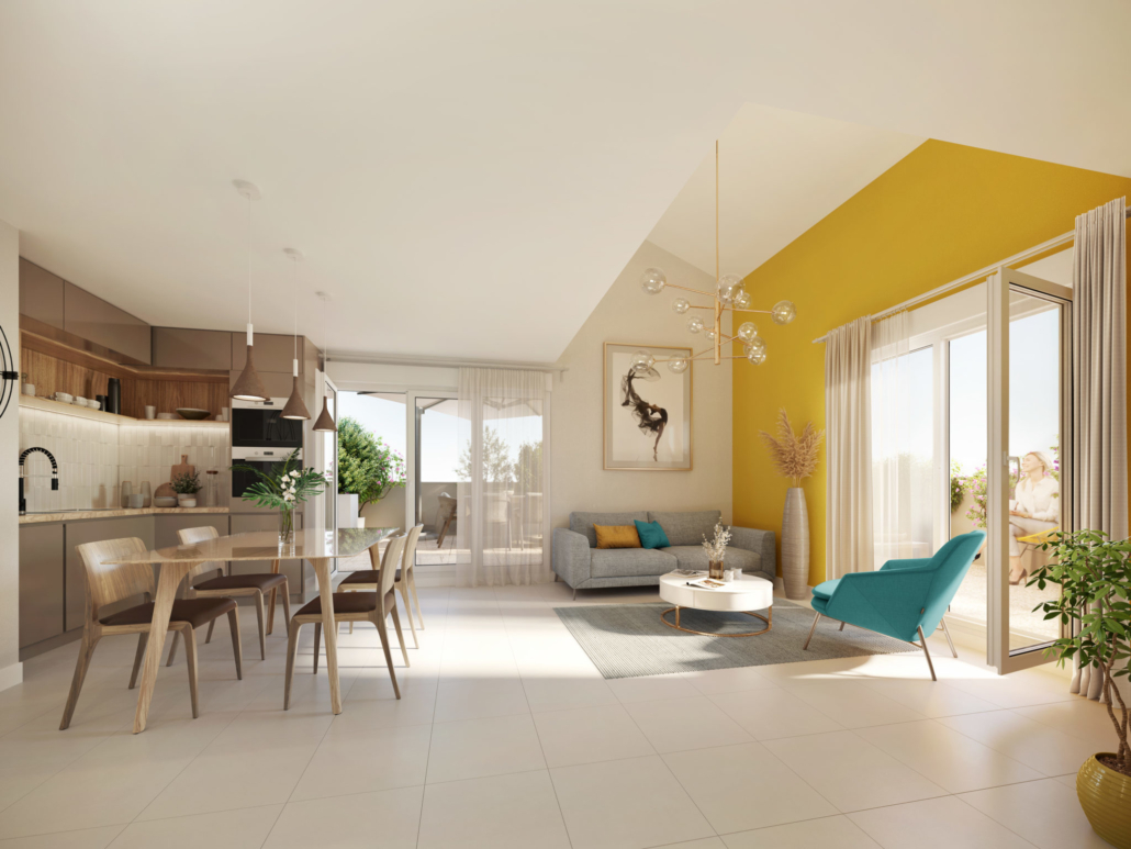 Photo Appartement T2 de 46.51 m² au 1er étage - Publier image 3/3