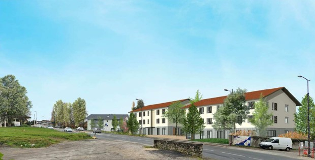 Photo Appartement T4 de 78.95 m² au 1er étage - Loisin image 5/6