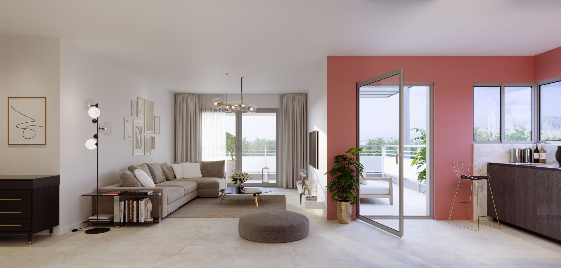 Photo Villa Duplex mitoyenne T5 de 116.61 m²  - Segny image 5/6