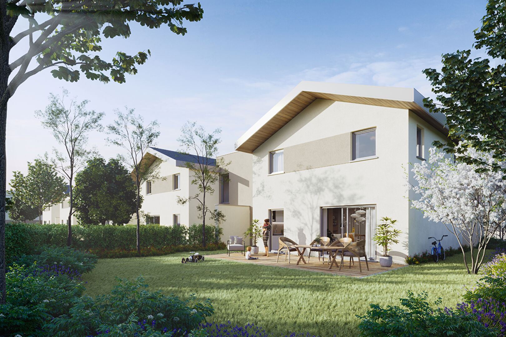 Photo Villa Duplex mitoyenne T5 de 116.61 m²  - Segny image 3/6