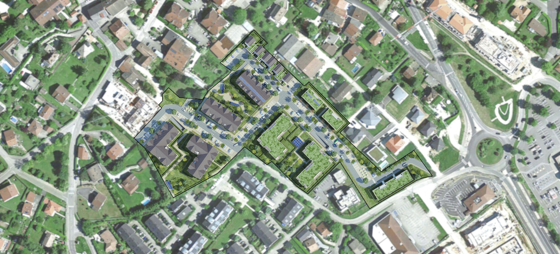 Photo Villa Duplex mitoyenne T5 de 116.61 m²  - Segny image 4/6