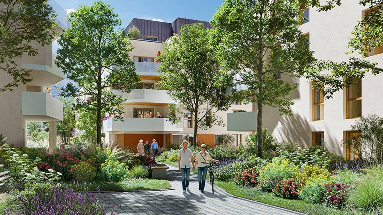 Photo Appartement T4  - Dernier étage de 95.60  m² avec sa superbe terrasse de 62.30 m²  à vendre à Ville la Grand image 2/4