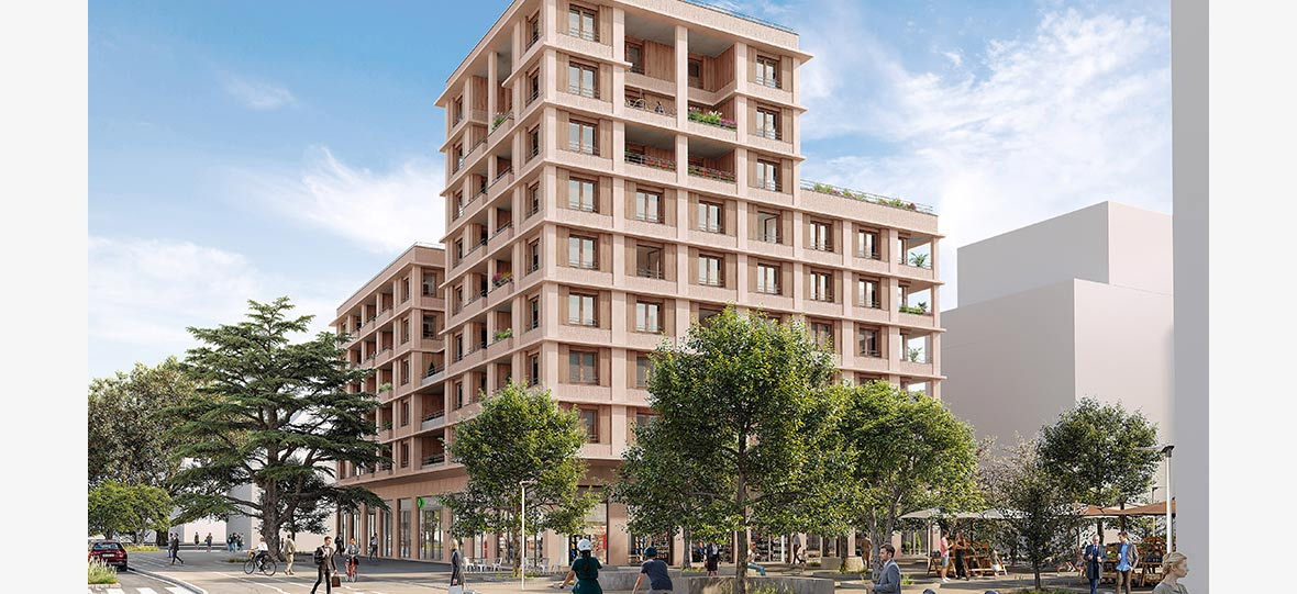 Appartement 4 pièces de  83.80m² au 5ème étage - Annemasse