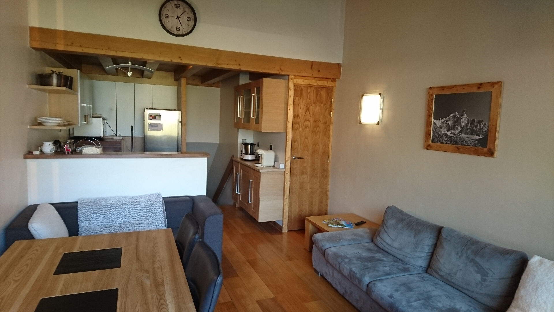 Photo À vendre , Appartement quadruplex - 5 pièces de 78.17 m2 aux Houches, vue panoramique sur les montagnes image 6/6