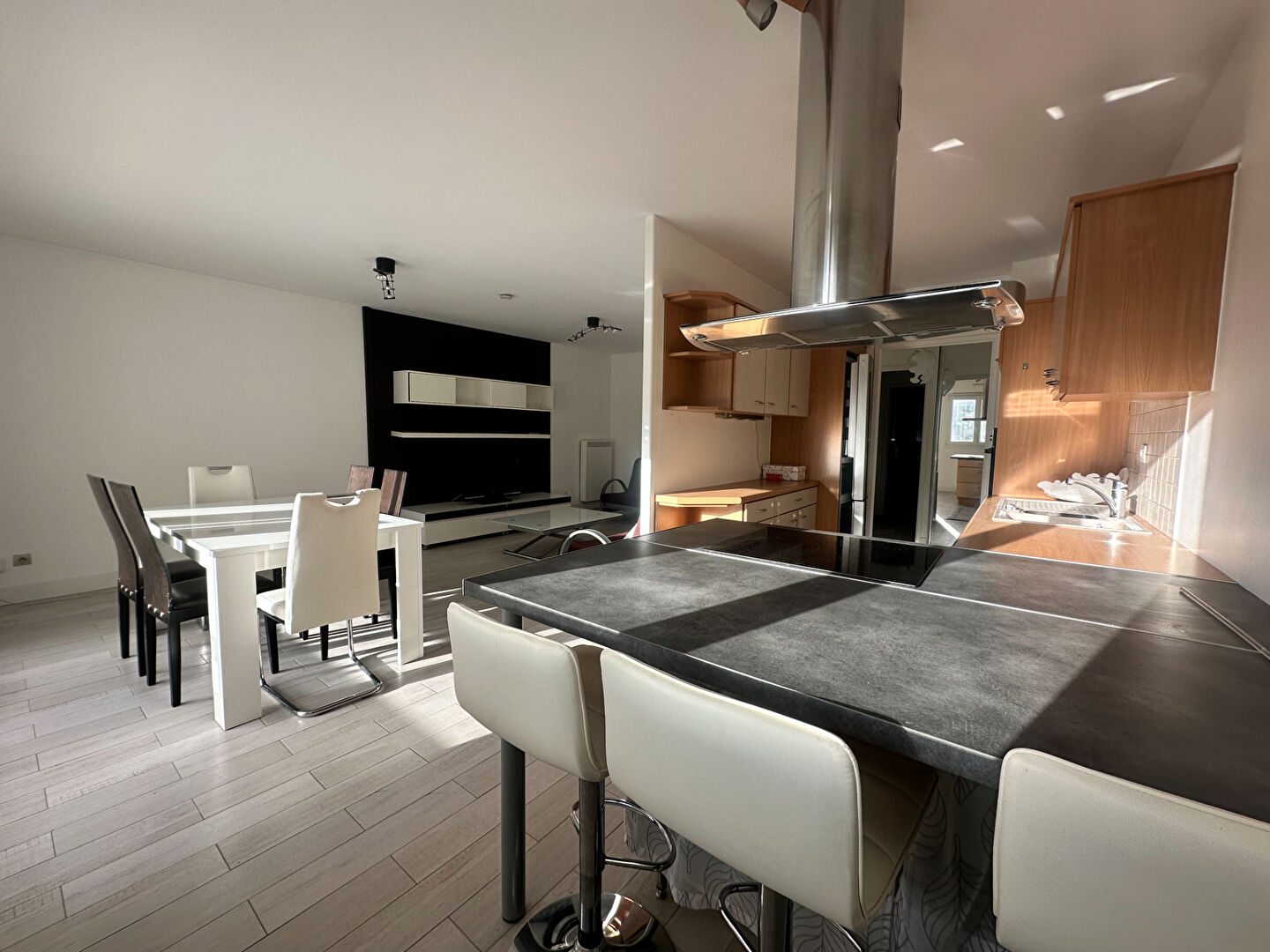 A vendre beau et grand T3  traversant et lumineux de 74,83 m² à Annemasse