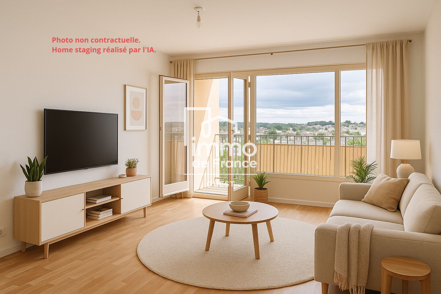 Photo Appartement La Roche Sur Yon T3 - 65 m2 image 3/6